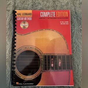 Hal Leonard Guitar Method Complete Edition Books #1-3 & CDs
